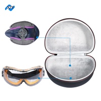 Usine de fabrication d'étuis de rangement professionnels pour masques avec protection antichoc, boîte de rangement durable pour respirateurs et masques faciaux