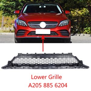 Grille avant chromée en plastique ABS pour Mercedes-Benz Classe C W205 Sport Edition A2058856204 – Pièce de mise à niveau pour pare-chocs - Product Image 4