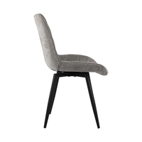 Chaises de salle à manger tissées au design moderne, dossier ergonomique, pieds en métal - Vente en gros directe usine pour salle à manger, maison, bureau, bar à domicile, salle de sport