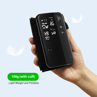 Tensiomètre numérique Yonker pour la surveillance de la pression artérielle, tensiomètre électronique pour le bras supérieur, Bluetooth rechargeable