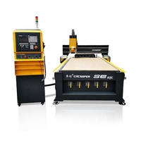 Routeur à bois multifonction 3D ATC CNC pour la gravure de portes et le travail du bois