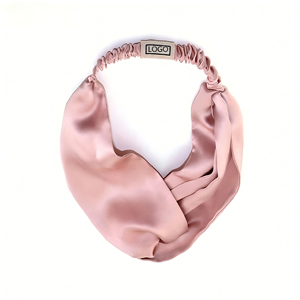 Vente en gros de bandeaux de luxe en soie de mûrier pure pour le spa, le yoga, le <span class=keywords><strong>bain</strong></span>, le maquillage, le curling, le <span class=keywords><strong>turban</strong></span>, l'enveloppement des cheveux - Product Image 5