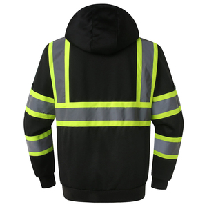Sudadera de Seguridad Reflectante para Hombre, Ropa de Trabajo de Seguridad, Precio al por Mayor OEM ODM, Sudadera de Seguridad con Diseño de Logotipo Personalizado para Hombre - Product Image 2