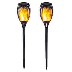 Luz de llama Solar para exteriores, lámpara de inundación de paisaje, luz de inducción LED enchufable para jardín - Product Image 4