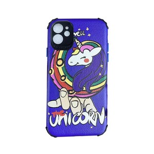 Funda de teléfono 6D a prueba de golpes personalizada con cuero PU de alta <span class=keywords><strong>calidad</strong></span> y TPU para iPhone 16 15 14 13 12 11 PROMAX funda trasera de cuero PU - Product Image 1