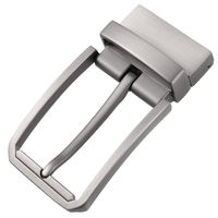 Boucle de ceinture rotative réversible personnalisée de 3,5 cm, LY35-4086, boucle à ardillon en alliage de zinc pour ceintures habillées et décontractées pour hommes