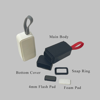 Tampon flash coloré personnalisé avec signature manuscrite, nom et prénom, avec cordon, pour bureaux, banques et professionnels de la santé