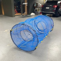 Redes de Pesca de Gran Tamaño de 7mm y 8mm, 60*110cm, 60*120cm, 70*140cm, 76*160cm, 80*150cm, Redes de Pesca de Resorte para Bacalao Negro y Lingüete