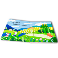 Personnalisé Meilleure Vente Bébé Premières Livres D'histoires Éducatifs pour Enfants Enfants Pop Up Conseil Livre Soulever Le Rabat Livres D'impression