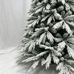 Árbol <span class=keywords><strong>de</strong></span> Navidad Artificial Blanco con Nieve Artificial, Ramas Densas Realistas, Decoración para Bodas, Eventos, Hogar y Festividades, Fabricante OEM - Product Image 5