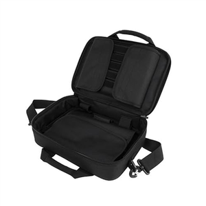 メンズメッセンジャーユニバーサル9mm .22 .357 Sig 38スペシャル .40 S&W .45 ACPデュアルタクティカルケースバッグ、マガジンポケット、キャリーハンドル付き - Product Image 3