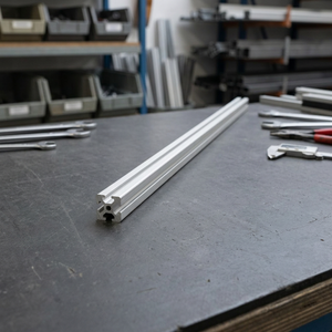 89mm Aluminum Alloy Vertical Blind Part Pinion Rod-Stick 5.8m Length Anodized Surface - Product Image 3