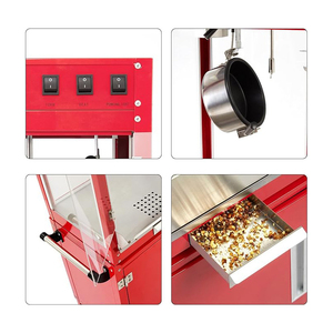 Máquina para Hacer Palomitas de Maíz de Alta Capacidad al por Mayor, 8-32 oz, Industrial, Comercial, con Calentamiento Eléctrico, Equipo para Snacks - Product Image 6