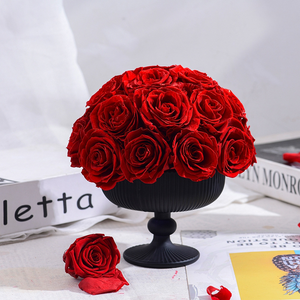 Roses éternelles D415 Love Eternal Life pour Noël, fête des mères, cadeau de roses réelles dans une boîte, rose éternelle infinie immortelle - Product Image 4