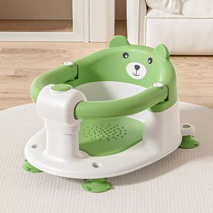 Portatile in plastica per bambini seggiolino da bagno per neonati seggiolino da bagno per neonati e neonati sedia da bagno con ventose per neonati - Product Image 6