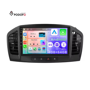 Estéreo para Auto Android DSP de 9 Pulgadas con CarPlay Inalámbrico, Android Auto, GPS, WiFi, 4+64GB, para Buick Regal 2009-2013 y Opel Insignia - Product Image 1
