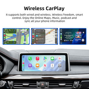 Rhythm Universal Carplay Decoder Box Mirror Link Mise à niveau de l'écran OEM avec lecteur DVD sans fil pour système BMW NBT - Product Image 3