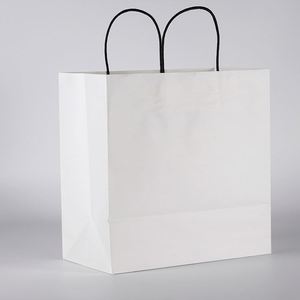 Bolsas de Papel Kraft Marrón para Llevar Comida, Biodegradables, para Restaurantes de Comida Rápida, Personalizadas con Impresión, para Tiendas - Product Image 4