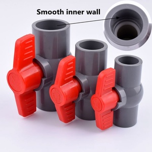 Conexión de válvula de agua para jardín de 20-50 mm para válvula de bola de cuarto de vuelta, sistema de accesorios para tuberías de jardín - Product Image 4