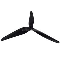 Composants de drone pour HQ MacroQuad Prop 10X5X3(CCW) 10X5X3R(CW) Hélice en nylon renforcé de fibre de verre noire 10 pouces Pièces de drone
