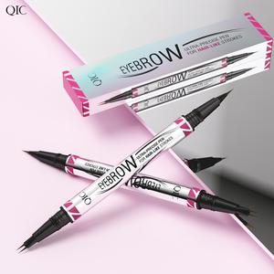 <span class=keywords><strong>2</strong></span> Gabeln Flüssiger Augenbrauen stift Wasserdichter Augenbrauen stift mit Pinsel Private Label Doppelkopf <span class=keywords><strong>2</strong></span> in 1 Augenbrauen stift - Product Image 5