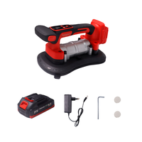 Vibrateur de pose de carreaux sans fil à batterie 21V 1000W de qualité industrielle à double moteur avec ventouse en caoutchouc de 150 x 260 mm