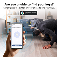 Dispositif de suivi anti-perte MFI, Google Find My Smart Tag Ble, tracker Android, chercheur de clés et localisateur d'objets pour clés, bagages, portefeuille