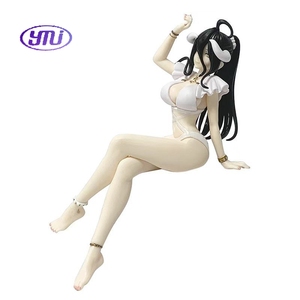 Figurine PVC <span class=keywords><strong>Sexy</strong></span> Anime <span class=keywords><strong>Albedo</strong></span> Bunny Girl 3 Styles Assise, Agée sur les genoux, Thème Maillot de Bain, Dessin Animé - Product Image 3