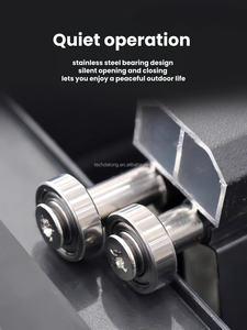 ม่านม้วนอลูมิเนียมสำหรับ<span class=keywords><strong>หลังคา</strong></span>เชิงพาณิชย์ ระบบมอเตอร์ พร้อมรีโมทคอนโทรล ขนาด 8 เมตร สำหรับห้องอาบแดดกลางแจ้งและกันสาด - Product Image 5