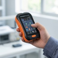 NOVKER NK2800 Mini OTDR 1550nm 80km 2.5m Zona Muerta VFL OPM Prueba de Jumper y Enlace PON Compatible con 5G FTTH