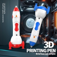 Stylo d'impression 3D à basse température Space Rocket pour enfants, stylo de dessin 3D graffiti, stylo magique Ma Liang, exclusivité transfrontalière