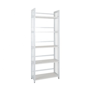 Librería de Metal y Madera de 3/<span class=keywords><strong>4</strong></span>/5 <span class=keywords><strong>Niveles</strong></span>, Estilo Japonés, para el Hogar, Estudio y Oficina - Product Image 3