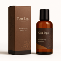 Huile à barbe de qualité professionnelle, formule personnalisée OEM, hydratante, naturelle, douce, efficace, avancée, riche, pure, fraîche, qualité salon, usage quotidien