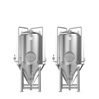 Cuve de Fermentation Conique 500L en Acier Inoxydable 304 pour Brassage de Bière – Solution Clé en Main Facile à Utiliser pour Restaurants et Domicile