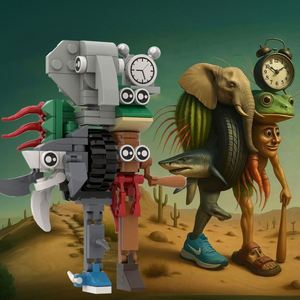 Kids DIY Building Block Puzzle Set Short Plush Material Ages 8-13 Made in US Doll Figuras Italian Toy Birthday Christmas <b>Gift</b> - Product Image 4