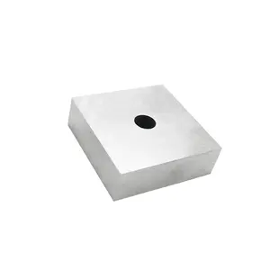 Alnico 500 magnet for Magnetic clamping ,48x48x15xD8.7mm, surface grinding accessories alnico 5 block magnet