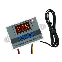 Termómetro Digital Electrónico Inteligente de 12v 24v 220v con Pantalla y Control de Temperatura