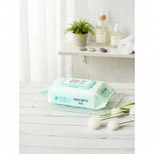 Arbre à thé pour l'eau Type de bouchon de tissu 100 feuilles Catégorie Lingettes nettoyantes - Product Image 3