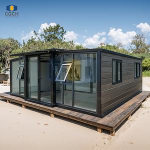 CGCH расширяемый кухонный контейнерный дом сборный передвижной дом <span class=keywords><strong>2</strong></span> или 3 спальни контейнер крошечные дома Casa сборный дом - Product Image 3