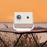 Veacine T6PLUS proyektor LED Mini portabel, produk cerdas Beamer 1080P mendukung Home Theater 230 ANSI Lumens 8G WiFi6 fokus
