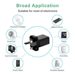 UKCA sertifikalı POS <span class=keywords><strong>5V</strong></span> 2A <span class=keywords><strong>USB</strong></span> AC güç adaptörü İngiltere tak duvar şarj POS için 10W UKCA elektrik tipi - Product Image 5