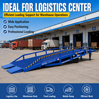Niveleur de quai mobile hydraulique 6t 8t 10t pour conteneurs, rampe de chargement et déchargement pour chariots élévateurs - Fournisseur chinois