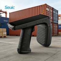 Lecteur RFID UHF étanche portable longue portée 15M, pistolet scanner de codes-barres portable