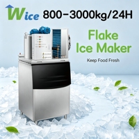 Machine à glace en flocons WICE, machine à fabriquer des flocons de glace, machine à glace en paillettes