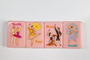 Christmas Nutcracker Themed American <b>Mahjong</b> <b>Set</b>, In Stock & Real Photos - Product Image 2