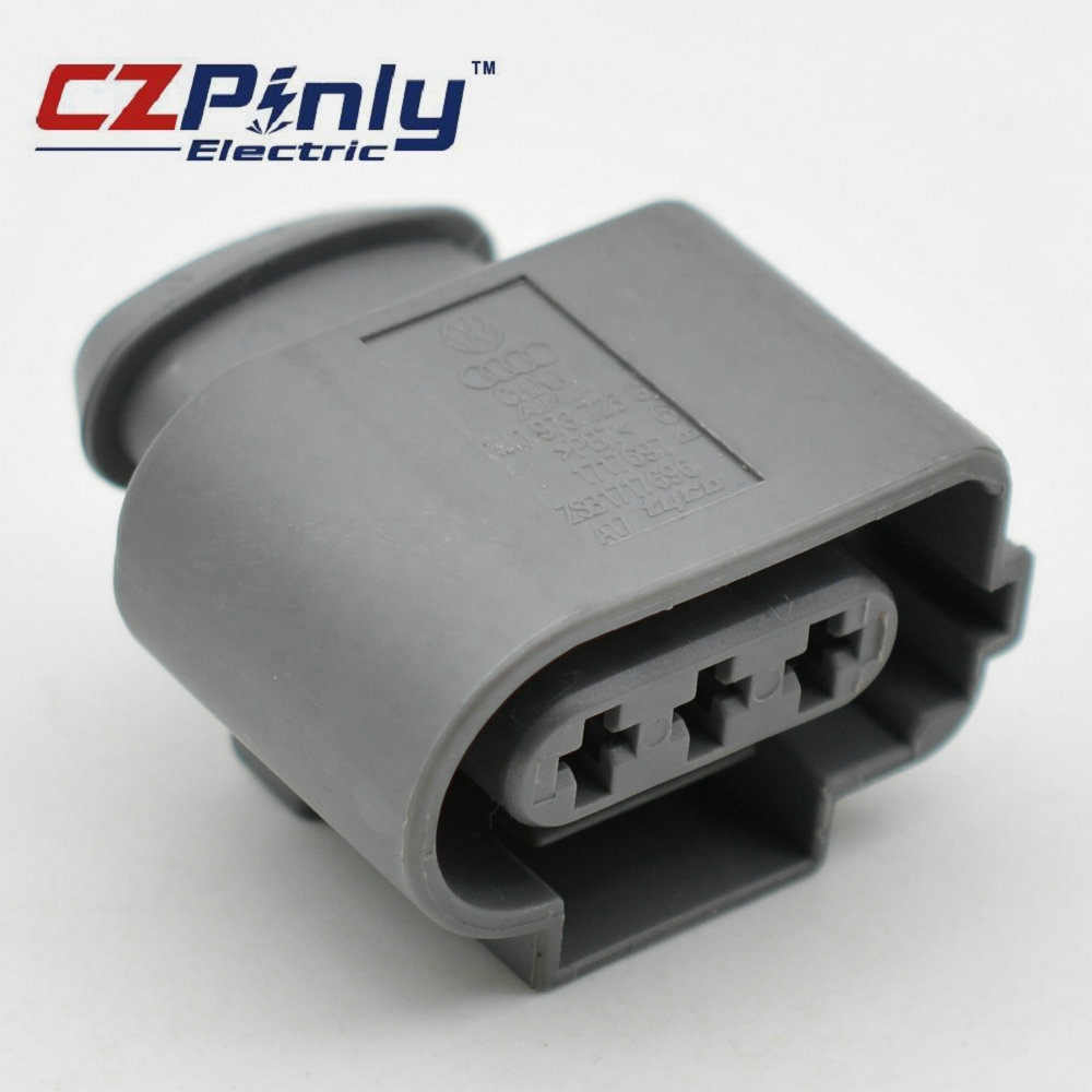 1J0973723, 3 Way 2.8 Mm, 1-Row, Coding I Sealed Female Electrical Connectors Ct-03 For Vw Audi Skoda Saab