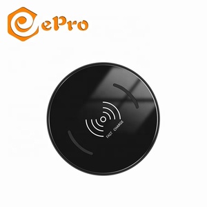 EproX10 cargador inalámbrico USB espejo ronda 10W Qi rápido cargador inalámbrico <span class=keywords><strong>para</strong></span> <span class=keywords><strong>Samsung</strong></span> iPhone 11 <span class=keywords><strong>PRO</strong></span> <span class=keywords><strong>para</strong></span> los <span class=keywords><strong>Airpods</strong></span> <span class=keywords><strong>pro</strong></span> - Product Image 1