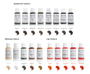 Pigmento semicrema de micropigmentación de labios y cejas, tinta de tatuaje cosmético, pigmento de maquillaje permanente, fabricante OEM - Product Image 1