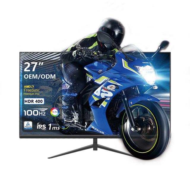 27 Inch Curved 2K-4K 165Hz Frameless IPS Gaming Monitor with 1ms Response Time for PC Desktop