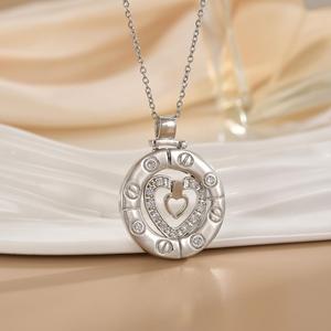 18k Pendant Necklace <b>Cross</b> Border Multi Experienced Exporter Thick Gold Layer Technical Color Retention Time - Product Image 3